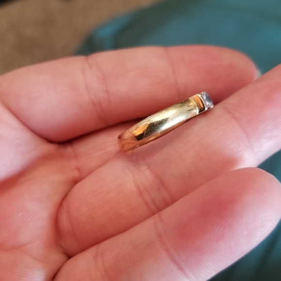 Diamond wedding ring - Picture 2 of 10